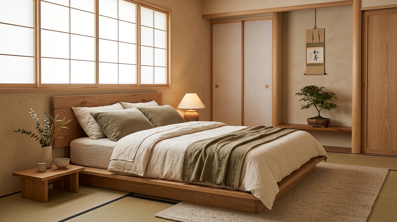 12 Japanese Bedroom Ideas That Finally Helped Me Sleep (No, You Don’t Need a $5,000 Futon)
