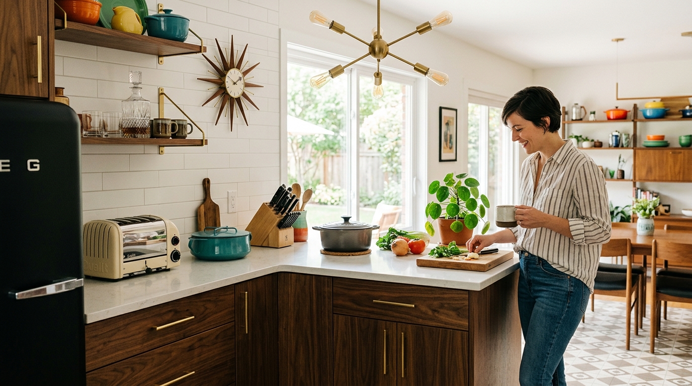 Mid Century Modern Kitchen