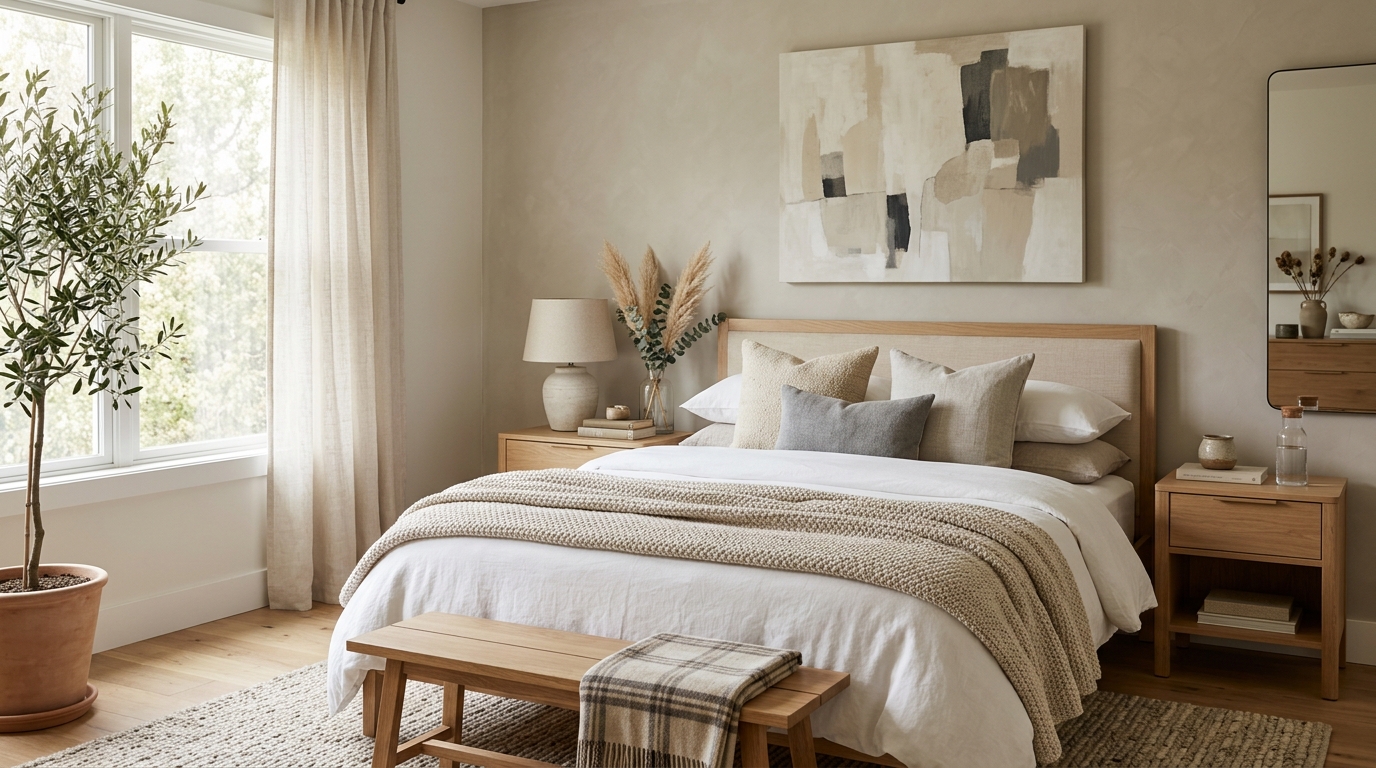 9 Neutral Bedroom Decor Ideas That Won’t Make Your Room Look Like a Sad Beige Hospital