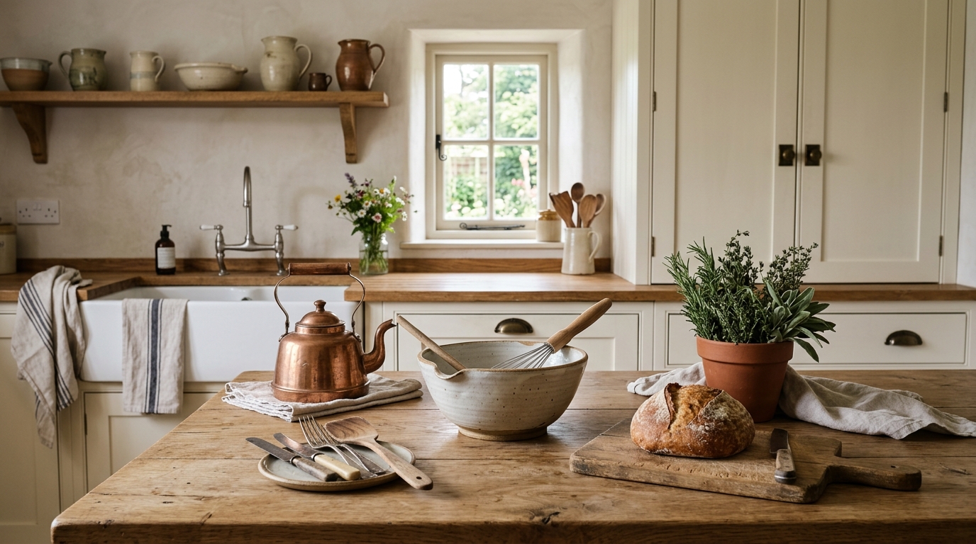 9 Rustic Farmhouse Kitchen Pieces I Bought So My House Doesn’t Look Like a Catalog