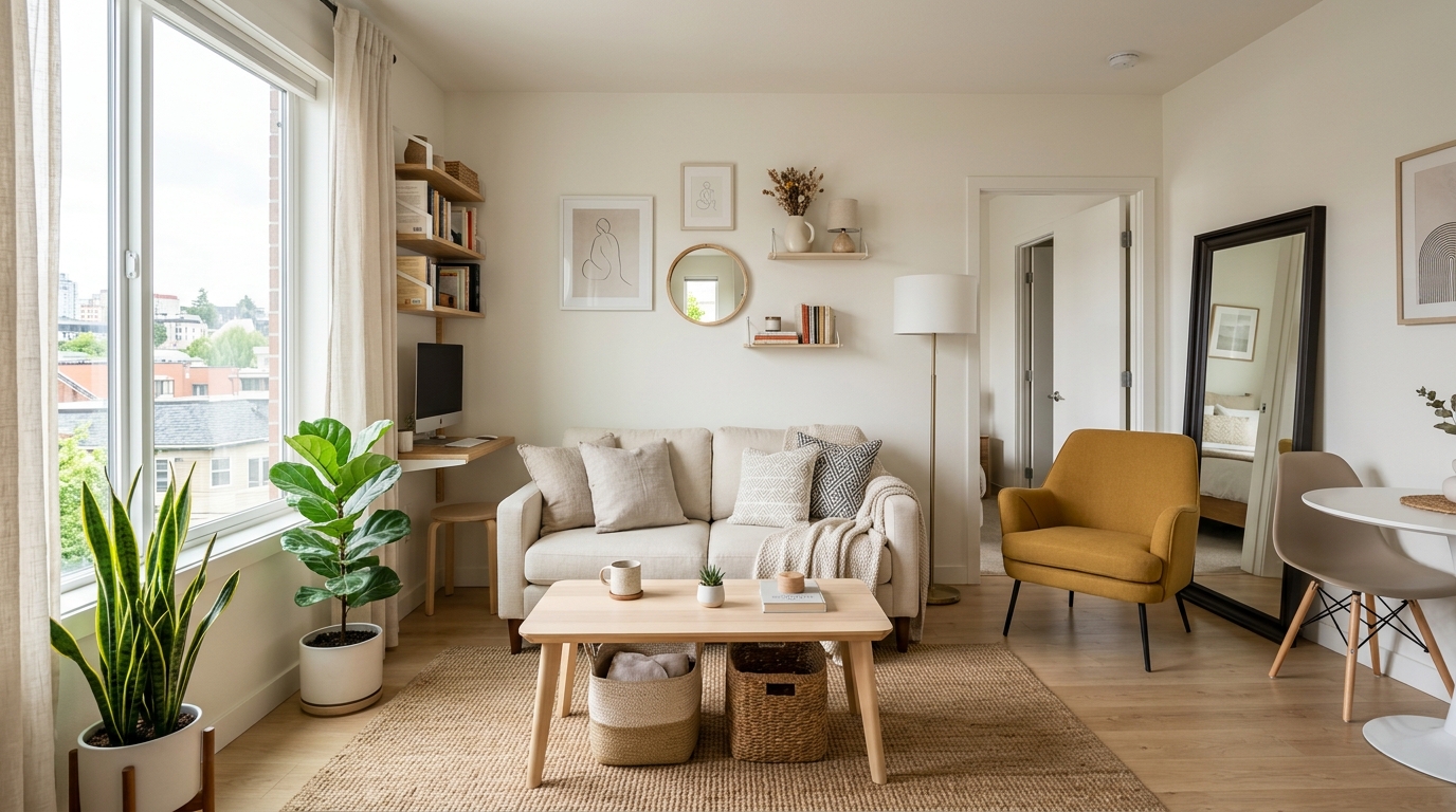 Small Apartment Living Room
