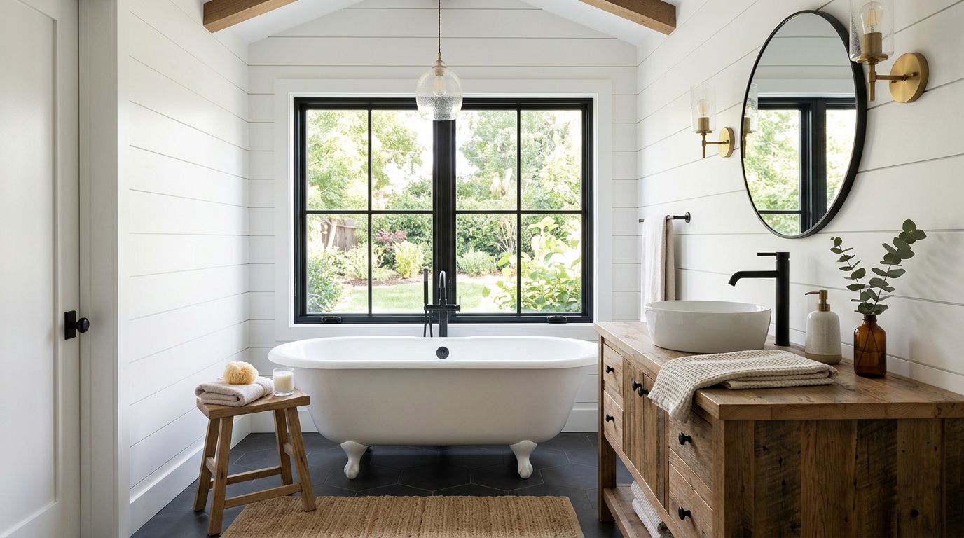 Farmhouse Bathroom Ideas
