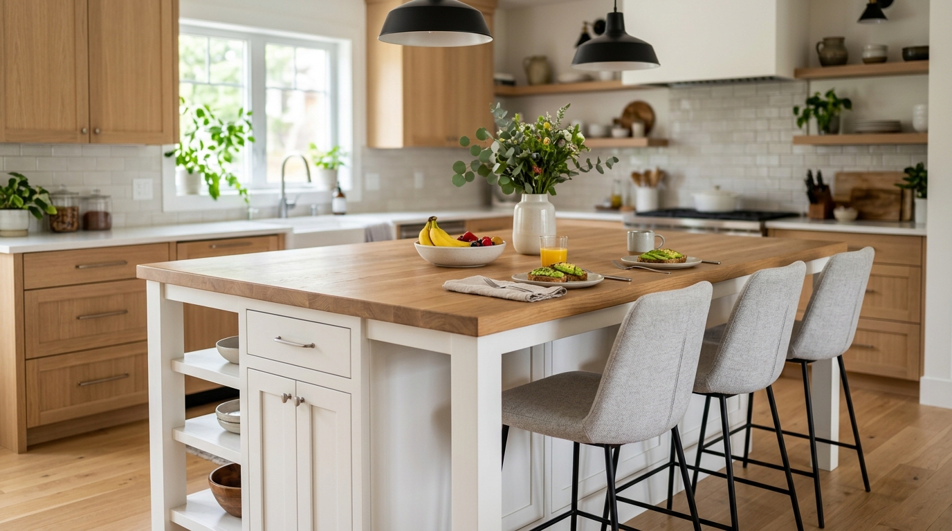 Kitchen Island Dining Table