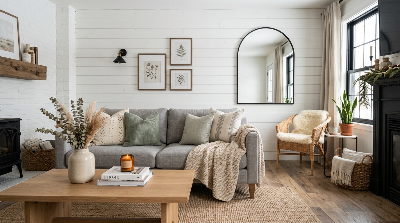 Modern Farmhouse Living Room