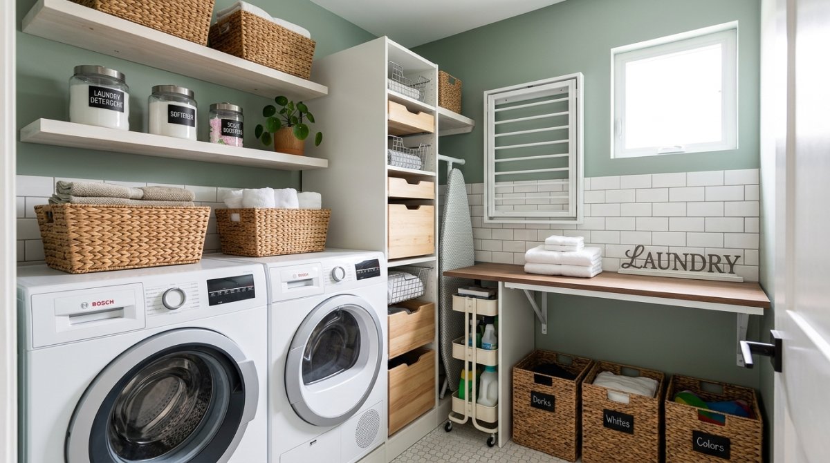 Laundry Room Storage Ideas