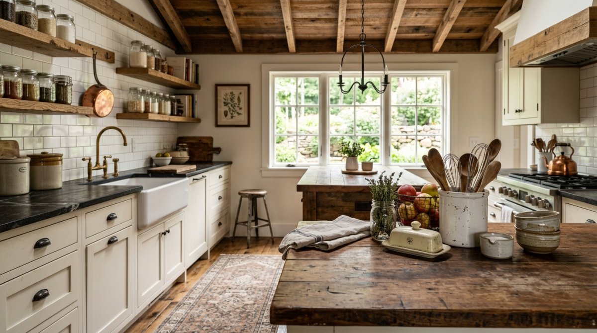 Rustic Farmhouse Kitchen Style