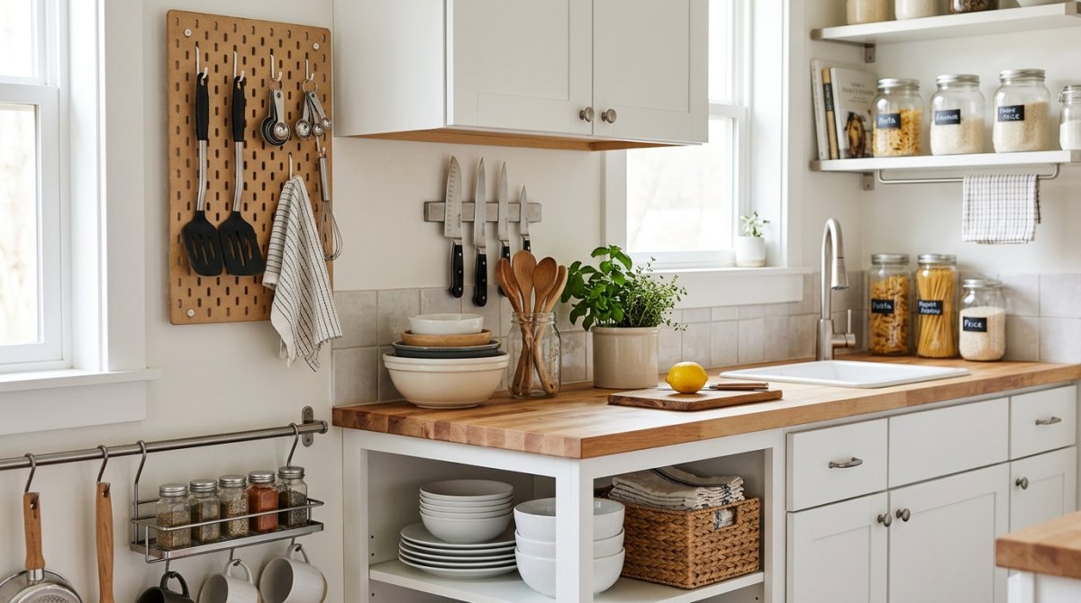 Small Kitchen Organization Hacks